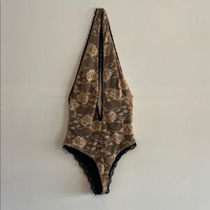 Chic Floral Lace Bodysuit